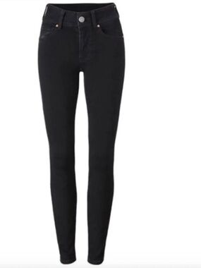 NEW Cabi Cinch Skinny Jeans Washed Black Size 2